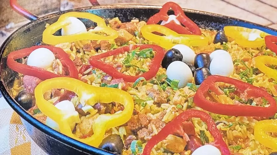 Paella campeira