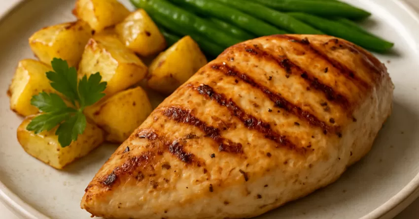 Peito de frango grelhado