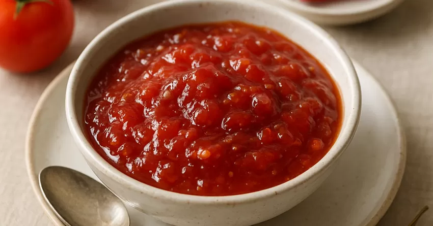 Geléia de tomate com pimenta