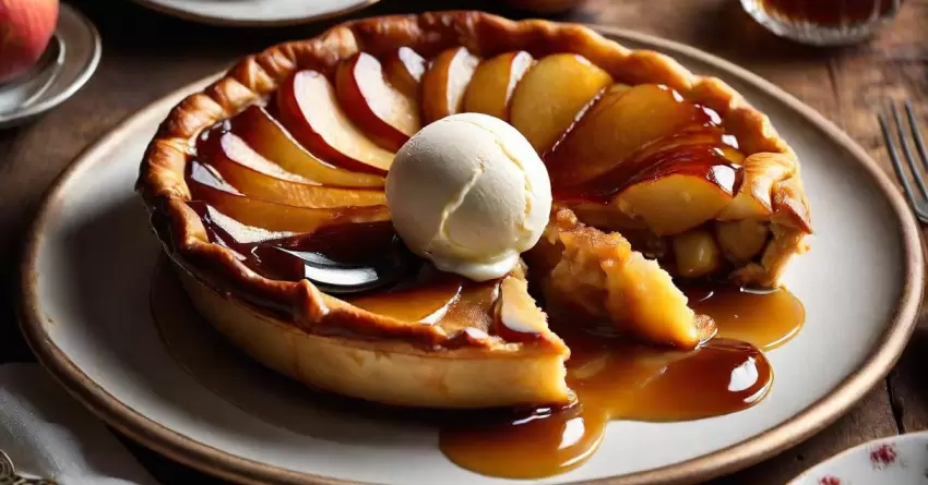 Tarte Tatin: Receita Clássica Francesa de Torta de Maçã Caramelizada