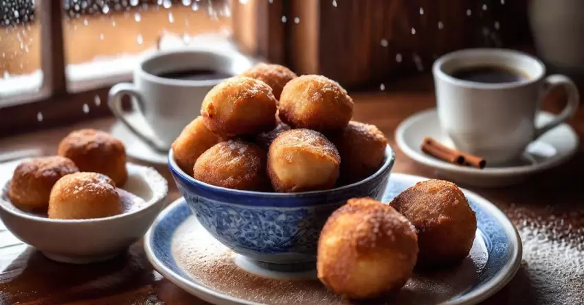 Bolinho de Chuva Tradicional: Receita Caseira e Simples para Toda Família