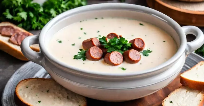 Caldo de aipim com calabresa: receita cremosa e saborosa para o jantar