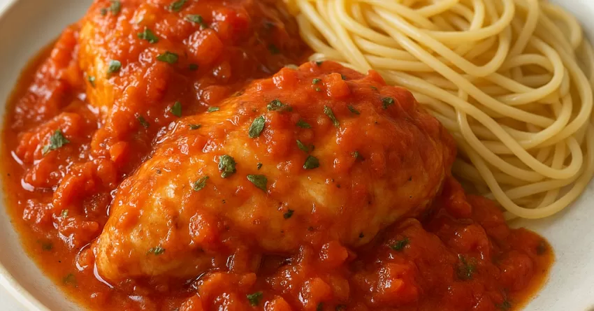 Molho Napolitano de Frango