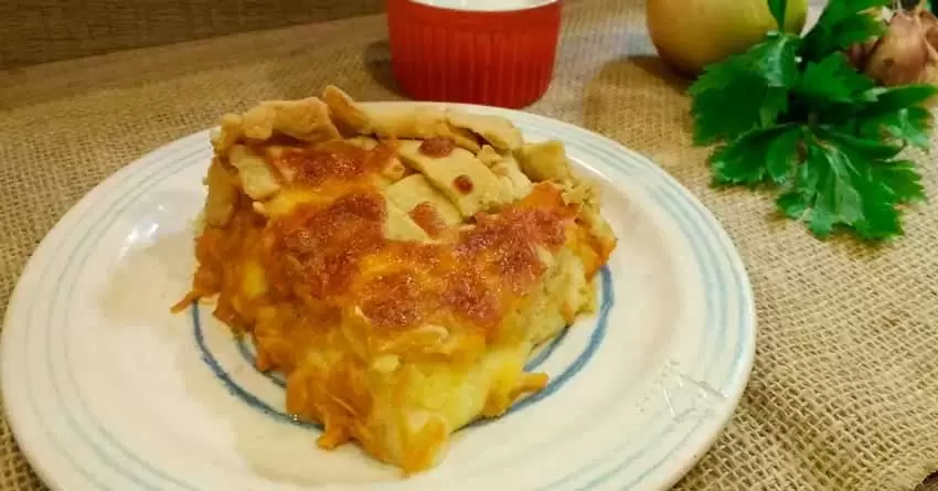 Receita de torta de frango com catupiry